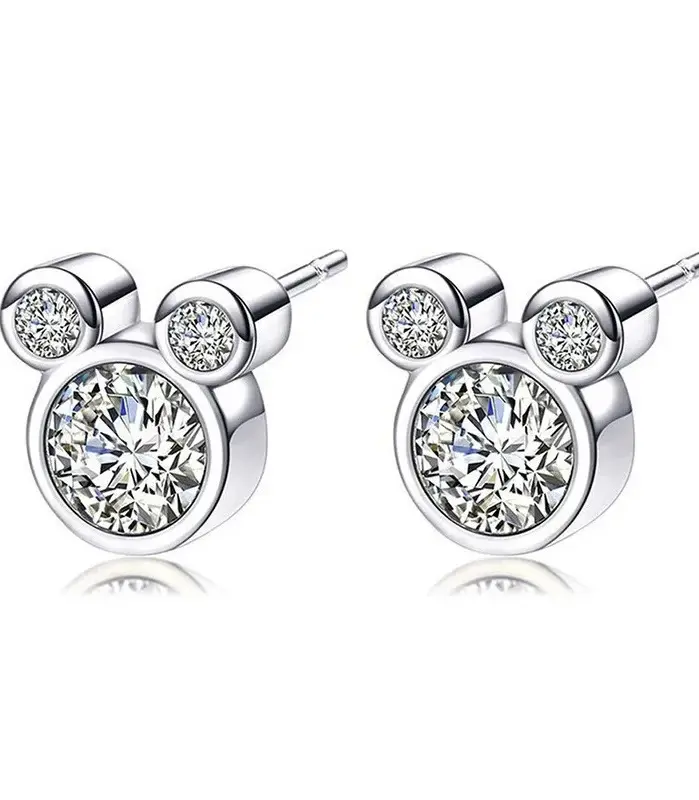 Nuevos pendientes de plata de ley 925 de alta calidad para mujer, joyería de moda, regalos para fiesta de compromiso y boda 2