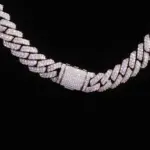 Pulsera de moissanita 925 de 5/6/8/10MM de ancho para mujeres y hombres, pulsera de cadena cubana VVS de Plata de Ley, joyería de Hip Hop Unisex 5
