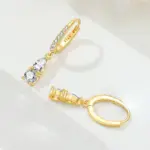✨ Pendientes "Golden Orbit" – Plata S925 Chapada en Oro 18K (Edición Orstarry) 4