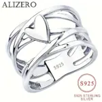 Anillo de Plata de Ley 925 con Forma de Corazón, Estilo Francés Chic, Diseño Único, Joyería de Moda para Mujer, Perfecto para Accesorios Diarios 1