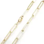 🔗 Collar "Cable Link" – Acero 316L Estilo Industrial 50cm 6