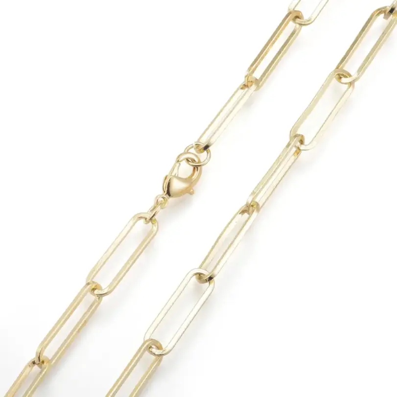 🔗 Collar "Cable Link" – Acero 316L Estilo Industrial 50cm 6