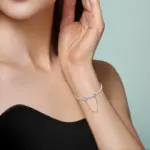 Cadena de seguridad de Plata de Ley 925 Original, estrella, Luna, sol, corazón, lazo, Clip de silicona, compatible con Pulsera Original, regalo de joyería DIY 5