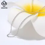 🔘 Collar "Pure Sphere 1.2mm" – Plata .925 Hecha a Mano 4