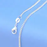 Collar de cadena de plata de ley 100% auténtica para hombre y mujer, colgante con cierre de langosta, 10 diseños, 16-30 pulgadas, gran promoción, 925 4