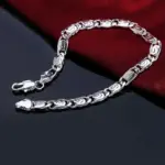 ✨ Pulsera "Classic Luster S925" – Plata Sólida de Alta Fidelidad 2