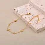 🍀 Pulsera "Trébol de Luz" – Acero 316L, Oro 18K PVD e Impermeable 5