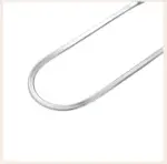 ✨ Gargantilla "Liquid Silver 4mm" – Plata .925 (Tejido Espiga) 4