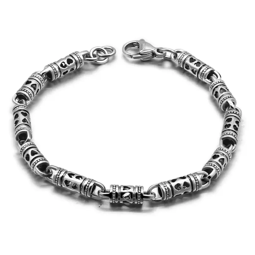 🛡️ Collar "Thai Guardian" – Plata de Ley .925 (Estilo Retro Punk) 6