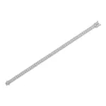 Pulsera de moissanita de 3mm para mujer s925, pulsera de moissanita para mujer, pulsera de moissanita completa de princesa de Color D para mujer 5
