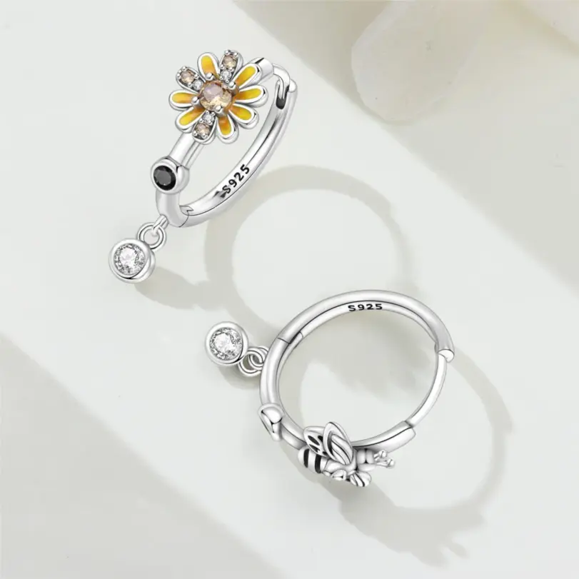 ✨ Pendientes "Asymmetric Muse" – Plata S925 (Edición Original MISEFF) 5