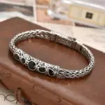 💎 Collar "Black Diamond Geometry" – Estilo Vanguardista Hecho a Mano 1