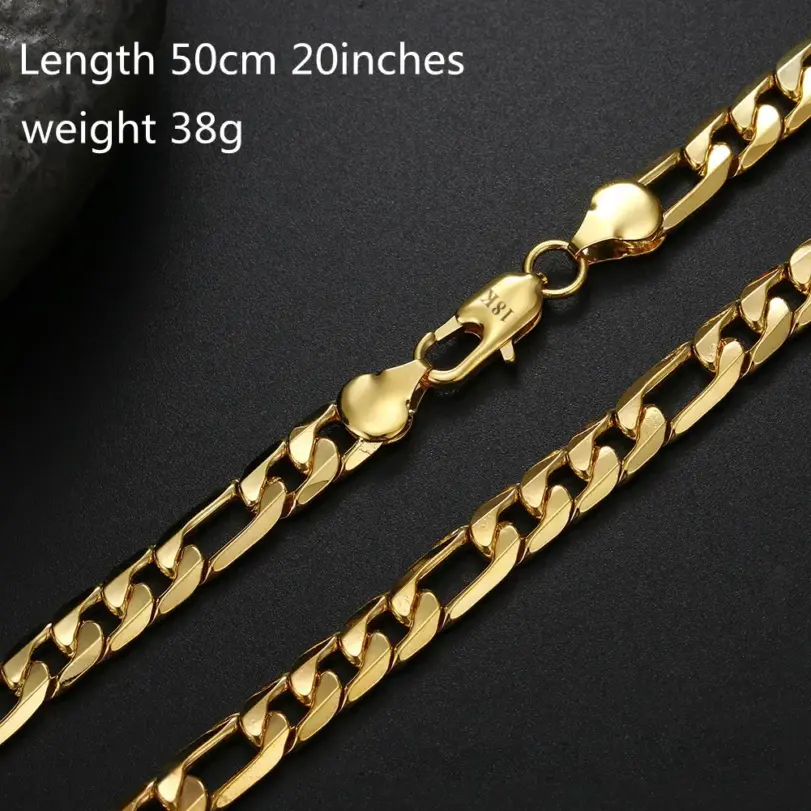 🔱 Collar "Titan Curb 8mm" – Oro 18K de Alto Impacto (No se decolora) 4
