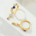 ✨ Pendientes "Golden Orbit" – Plata S925 Chapada en Oro 18K (Edición Orstarry) 3