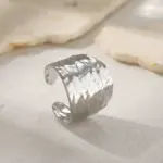 2025 anillos de acero inoxidable minimalista geométrico entrelazado anillo abierto ajustable anillo atmosférico de moda para mujer joyería nueva 6