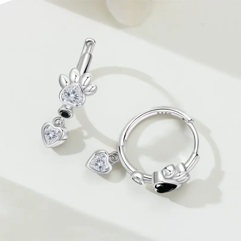 ✨ Pendientes "Asymmetric Muse" – Plata S925 (Edición Original MISEFF) 6