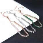 ✨ Pulsera Tennis "Gema Natal" – Ajustable y Personalizada con Circonia 5
