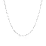 Venta al por mayor, collar de plata de ley 925 para hombre, 2/4/6/8/10/12MM, 40-75cm, cadena con cierre de langosta, joyería de compromiso para hombre y mujer 5
