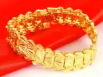 Reloj de pulsera de oro de 24K para hombre, cadena de reloj de pulsera ancha, joyería chapada en oro, moneda europea, moda Retro, 21cm, venta al por mayor 6 Reloj de pulsera de oro de 24K para hombre, cadena de reloj de pulsera ancha, joyería chapada en oro, moneda europea, moda Retro, 21cm, venta al por mayor 6