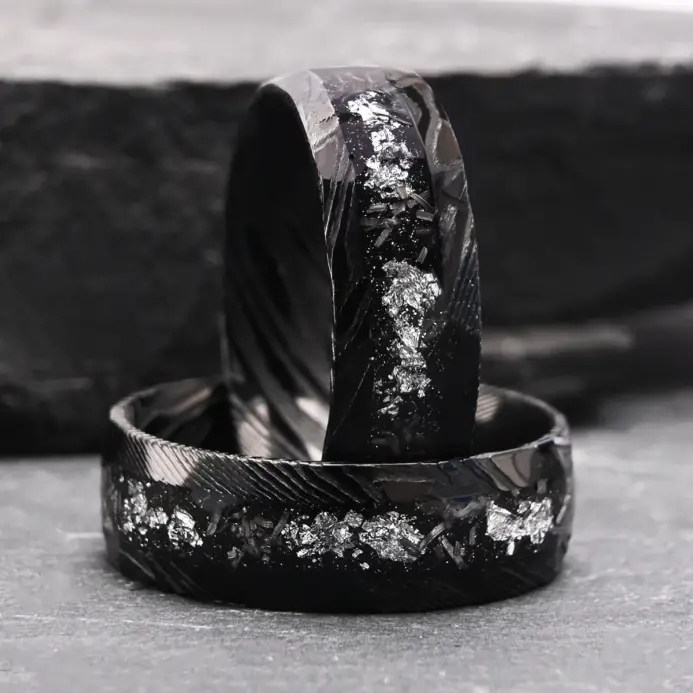 Anillos de compromiso, bisutería gótica, anillos de lujo, anillos para hombre, joyería impermeable, joyería vintage, accesorios para mujer, anillos Y2K 1