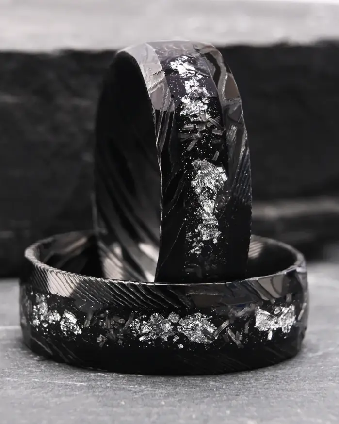 Anillos de compromiso, bisutería gótica, anillos de lujo, anillos para hombre, joyería impermeable, joyería vintage, accesorios para mujer, anillos Y2K 1
