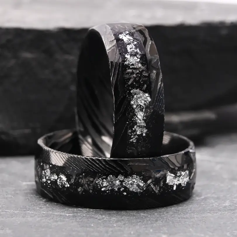 Anillos de compromiso, bisutería gótica, anillos de lujo, anillos para hombre, joyería impermeable, joyería vintage, accesorios para mujer, anillos Y2K 1