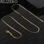✨ Collar "Satin Mirror 2mm" – Plata .925 y Oro 18K (Cadena Plana) 1
