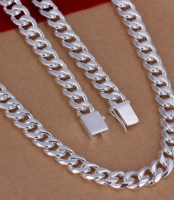 💎 Collar "Silver Titan 10mm" – Plata .925 de Alto Impacto 1