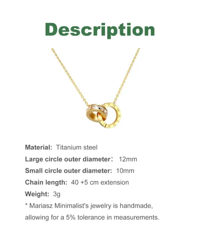 🏛️ Collar "Aura Romana" – Acero Inoxidable y Cristal CZ Cuadrado 2
