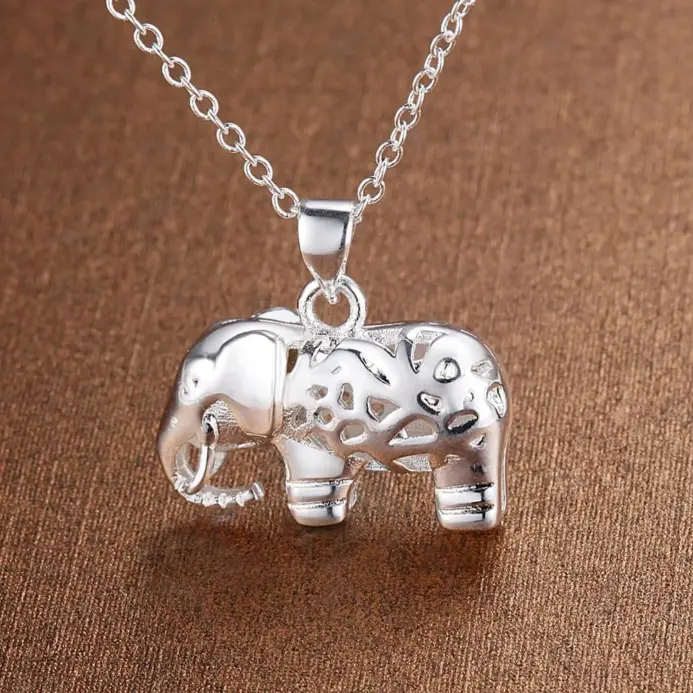 🐘 Collar "Eternal Fortune Elephant" – Plata .925 de Alta Joyería 1