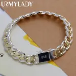 💎 Pulsera "Noble Titan" – Plata .925 Sólida (8mm / 10mm) 1