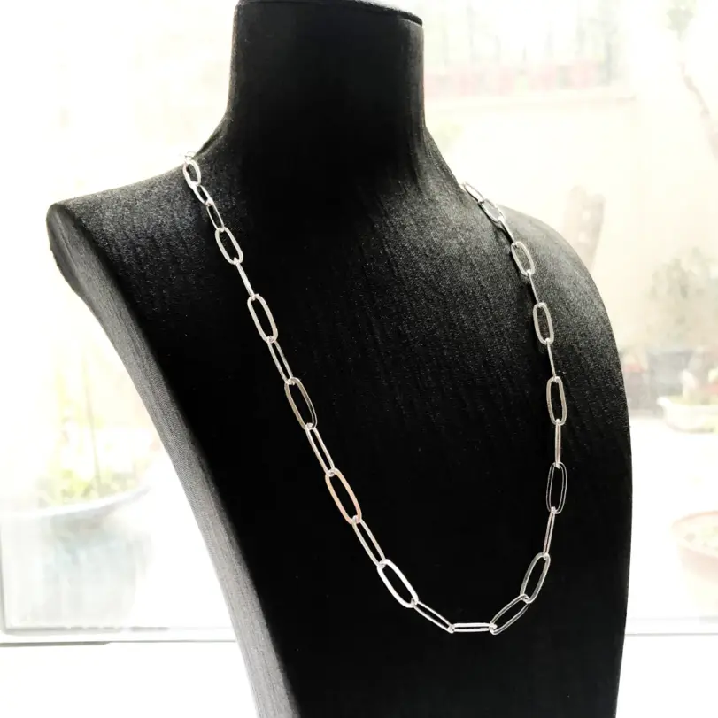 ❄️ Collar "European Link Legacy" – Plata .925 Estilo Invernal 3