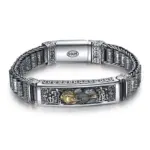 🐲 Pulsera "Eternal Fortune Pixiu" – Plata S925 Sólida Retro 7