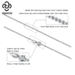 🔘 Collar "Pure Sphere 1.2mm" – Plata .925 Hecha a Mano 2