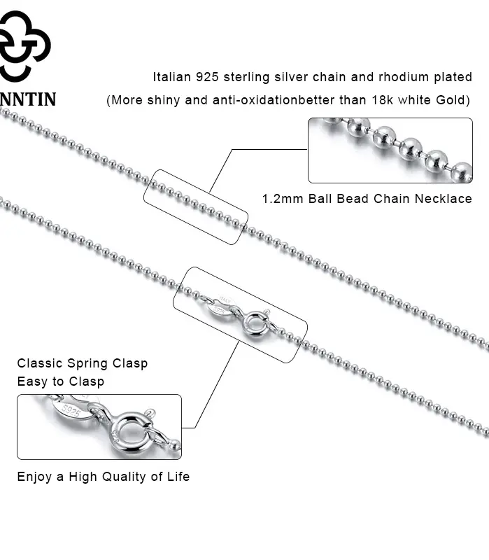 🔘 Collar "Pure Sphere 1.2mm" – Plata .925 Hecha a Mano 2