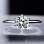 Anillo solitario Plata de Ley 925 auténtica 1ct moissanita cz anillos de compromiso para boda para mujer joyería de fiesta llamativa nupcial 3