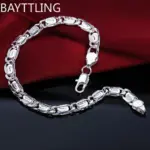 ✨ Pulsera "Classic Luster S925" – Plata Sólida de Alta Fidelidad 1