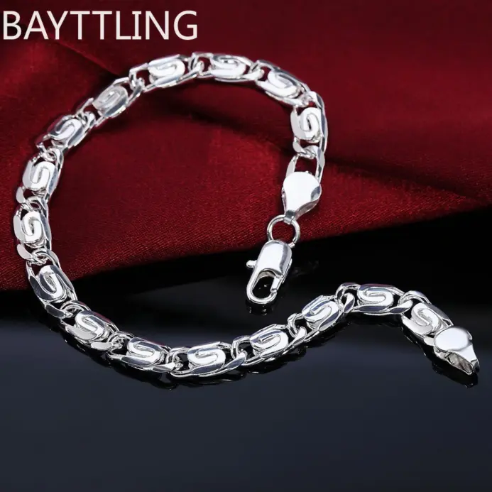 ✨ Pulsera "Classic Luster S925" – Plata Sólida de Alta Fidelidad 1