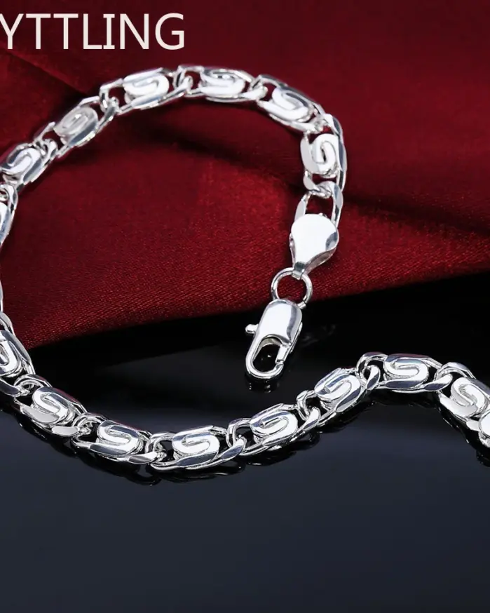✨ Pulsera "Classic Luster S925" – Plata Sólida de Alta Fidelidad 1