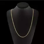 ✨ Collar "Essential Curb" – Plata .925 y Oro 18K (2mm) 6