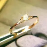 Anillos de boda minimalistas para mujer con circonita cúbica de 4MM, accesorio Simple y elegante para dedo femenino, bandas de compromiso, joyería 3