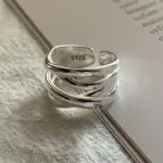 925 anillos de plata esterlina para mujeres hombres pareja minimalista hecho a mano Simple Interware anillo joyería de fiesta regalo prevenir alergias 2