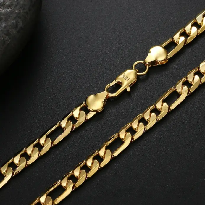 🔱 Collar "Titan Curb 8mm" – Oro 18K de Alto Impacto (No se decolora) 2