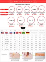 Anillo de acero inoxidable con circonita cuadrada de doble hilera de oro rosa de lujo, joyería romántica para fiesta y boda, regalo para mujer 6