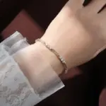 pulsera de moissanita de Color D para mujeres y niñas, pulseras de plata de ley S925, cadena, joyería de boda, regalos con certificado 5