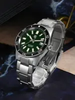 Reloj de buceo San Martin 62mas 39mm clásico NH35 hombres relojes mecánicos automáticos zafiro impermeable 200m SLN C3 luminoso SN0007 3 Reloj de buceo San Martin 62mas 39mm clásico NH35 hombres relojes mecánicos automáticos zafiro impermeable 200m SLN C3 luminoso SN0007 3