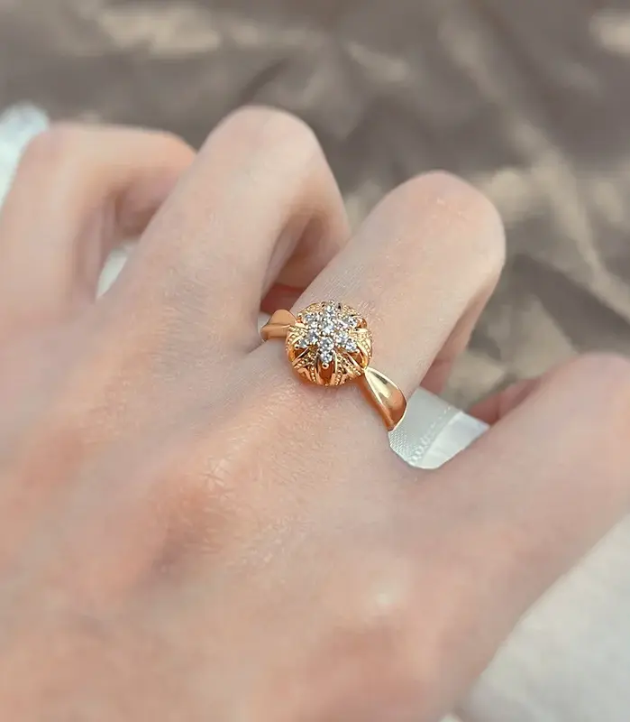 Anillo De oro Real De 18k con diamantes para mujer para unirse a la fiesta, Anillos De piedras preciosas De peridoto, joyería De compromiso con diamantes De boda, caja De anillo fino 2