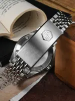 Reloj de buceo San Martin de 39,5mm para hombre, Reloj mecánico automático NH35 con efecto desgastado Vintage, resistente al agua 200m C3 Lume SN0116 Reloj 5 Reloj de buceo San Martin de 39,5mm para hombre, Reloj mecánico automático NH35 con efecto desgastado Vintage, resistente al agua 200m C3 Lume SN0116 Reloj 5