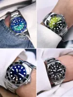 Reloj de Buceo San Martin 2026 para Hombre, 38 mm, Esfera con Textura de Onda, Miyota 90S5, Reloj de Pulsera Mecánico Automático de Lujo, Resistente al Agua 200 m, SN0126 3