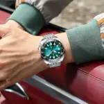 Reloj POEDAGAR de negocios para hombre con fecha y semana, reloj de pulsera luminoso resistente al agua de lujo para hombre, relojes deportivos de cuarzo de acero inoxidable para hombre 6